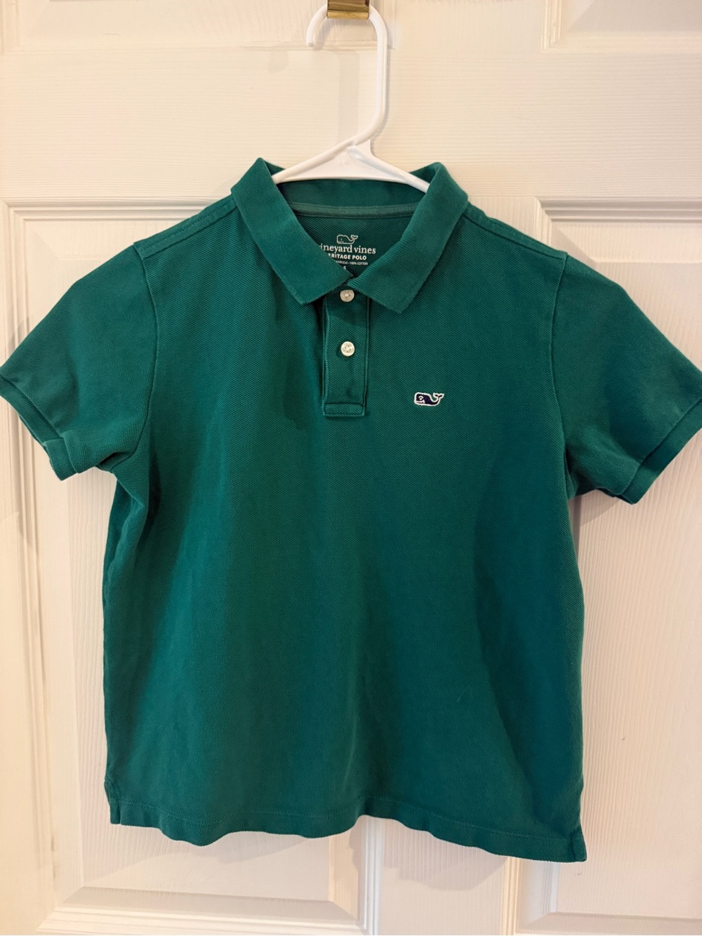 Vineyard Vines Teal Green Kids Polo Shirt